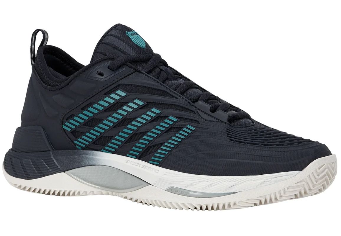 Męskie buty do padla K-Swiss Hypercourt Supreme 2 Clay - carbon/blanc de blanc/baltic