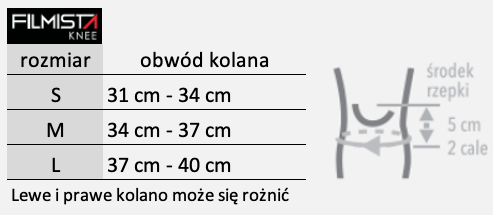 Zamst Filmista Knee