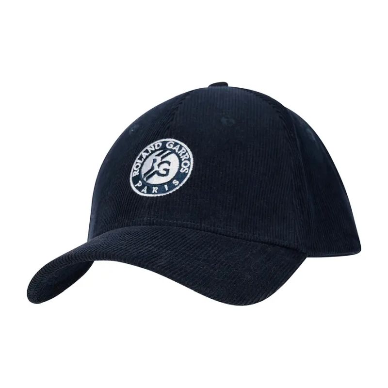 Czapka tenisowa Roland Garros Velvet Cap - navy blue