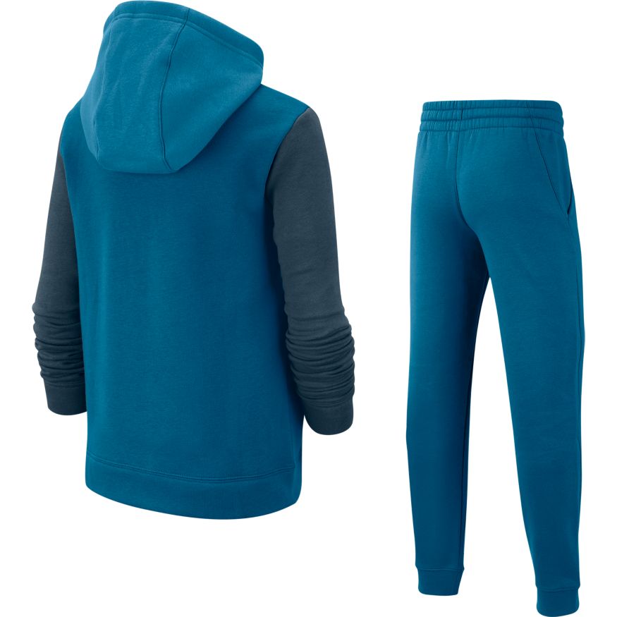 Nike Boys NSW Track Suit BF Core - green abyss/deep ocean/volt