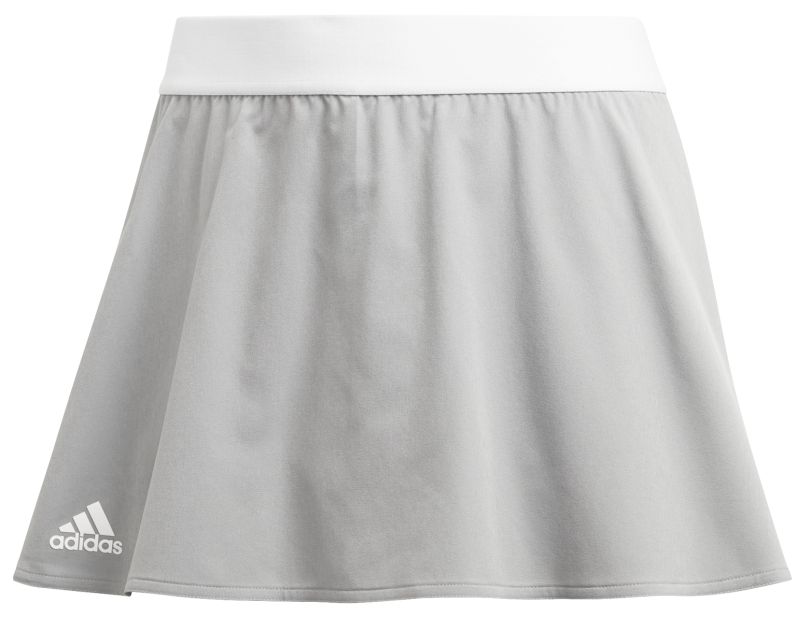 Adidas Escouade Skirt - light granite/shock red