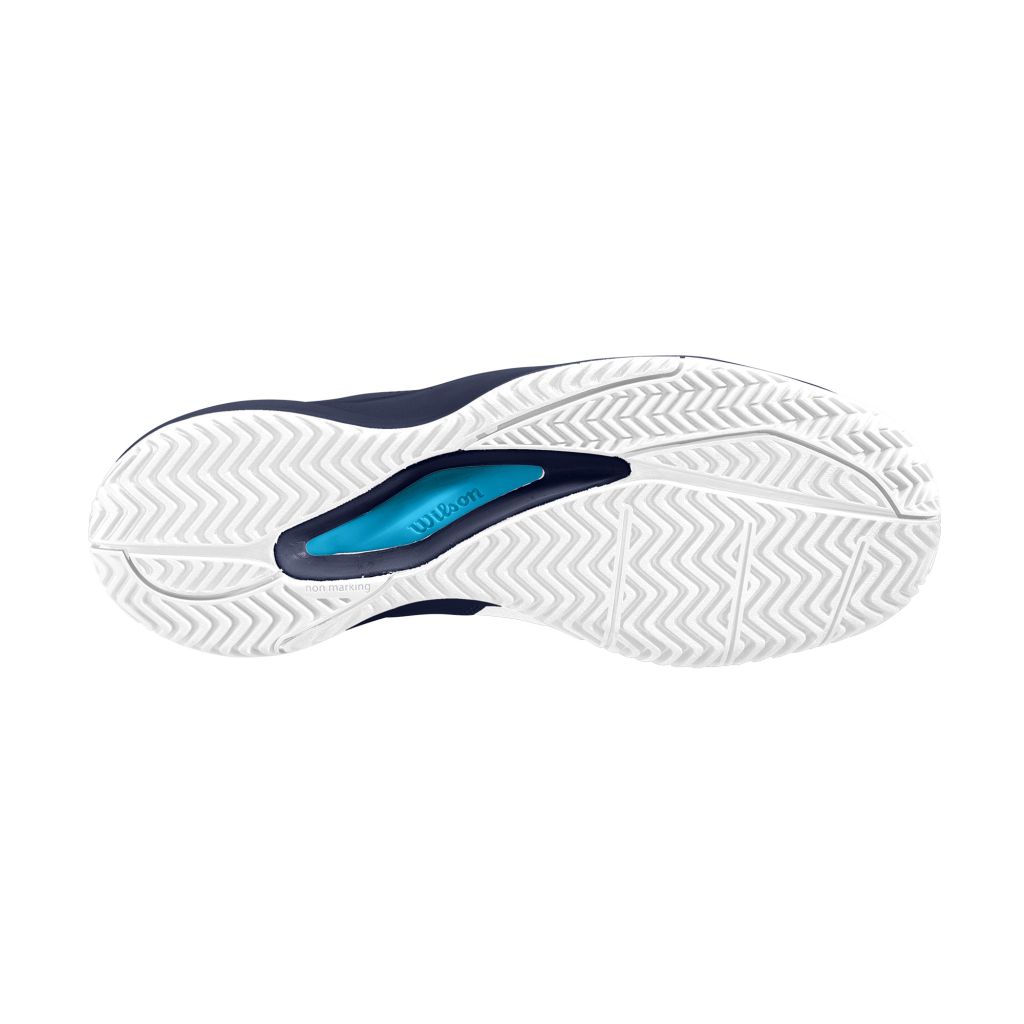 Wilson Rush Pro Ace M - white/peacoat/vivid blue