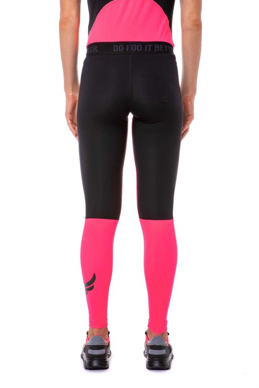 hydrogen-fast-skull-leggings-woman-fluo-fuchsia-2 Hydrogen Fast Skull Leggings Woman - fluo fuchsia