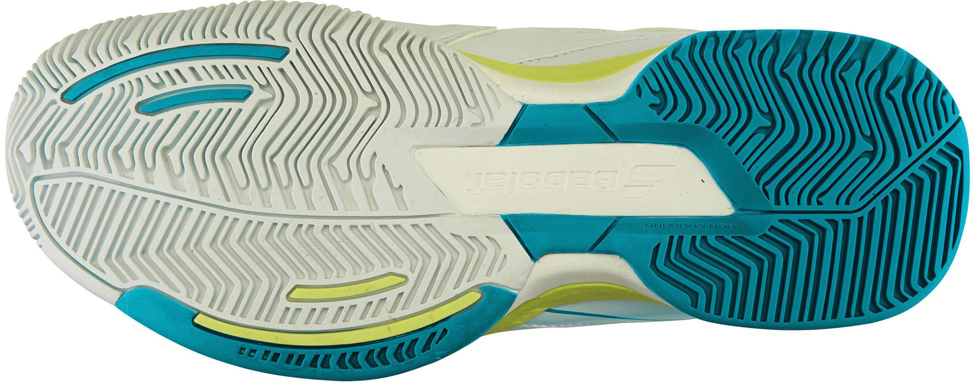 babolat-pulsion-all-court-w-white-blue-2 Babolat Pulsion All Court W - white/blue