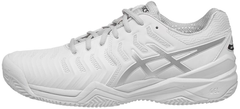 asics-gel-resolution-7-clay-white-silver-2 Asics Gel-Resolution 7 Clay - white/silver