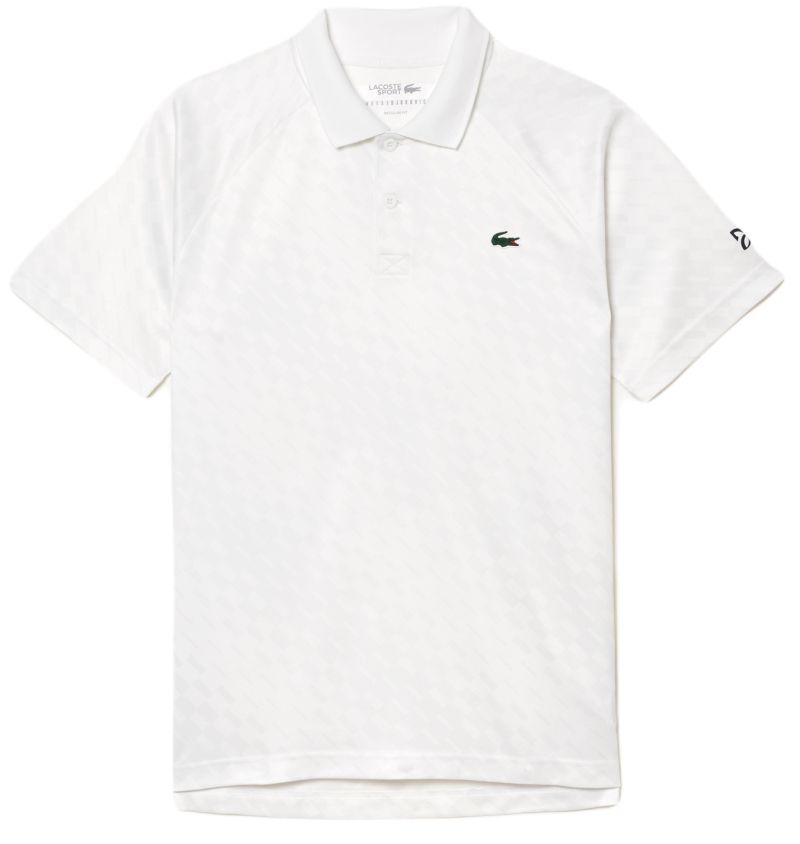 Lacoste Tennis x Novak Djokovic Printed Polo-Dry Technology