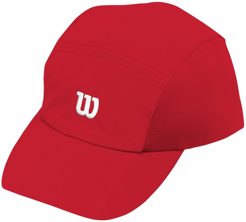 Wilson Rush Stretch Woven Cap - wilson red