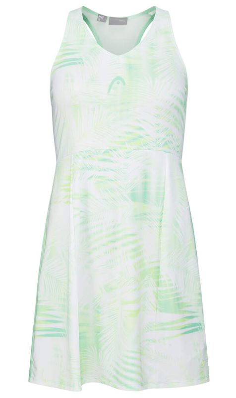 Head Spirit Dress - pastel green/print vision