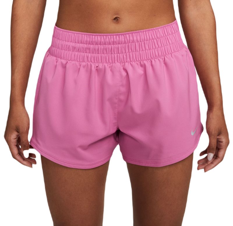 Nike Dri-Fit One 3in Short - cosmic fuchsia/reflective silver