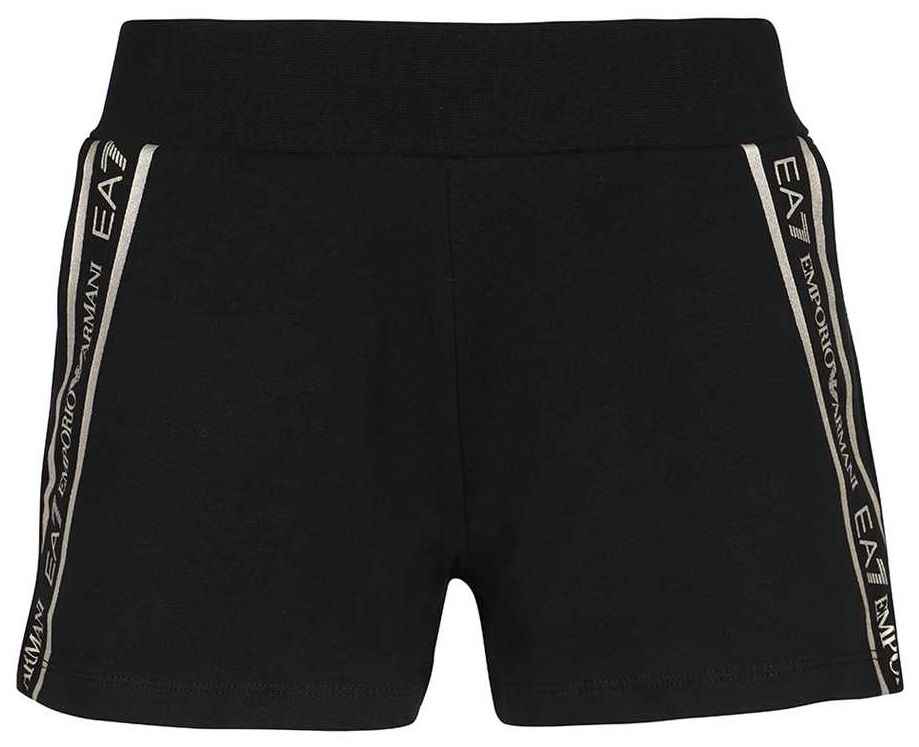 EA7 Woman Jersey Shorts - black EA7 Woman Jersey Shorts - black