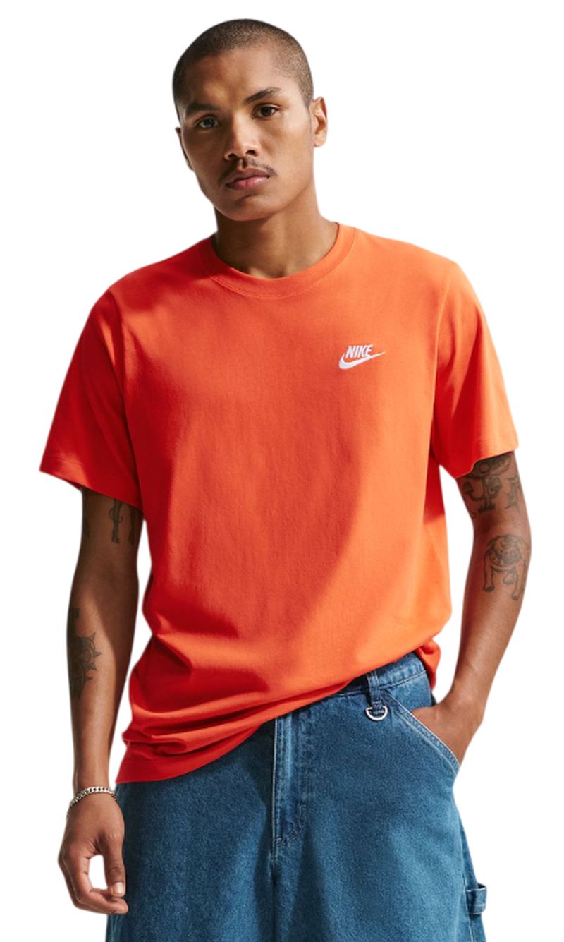 Nike Sportswear Club - orange/white
