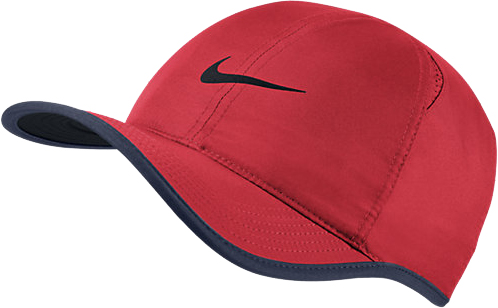 Nike U Aerobill Feather Light Cap - action red