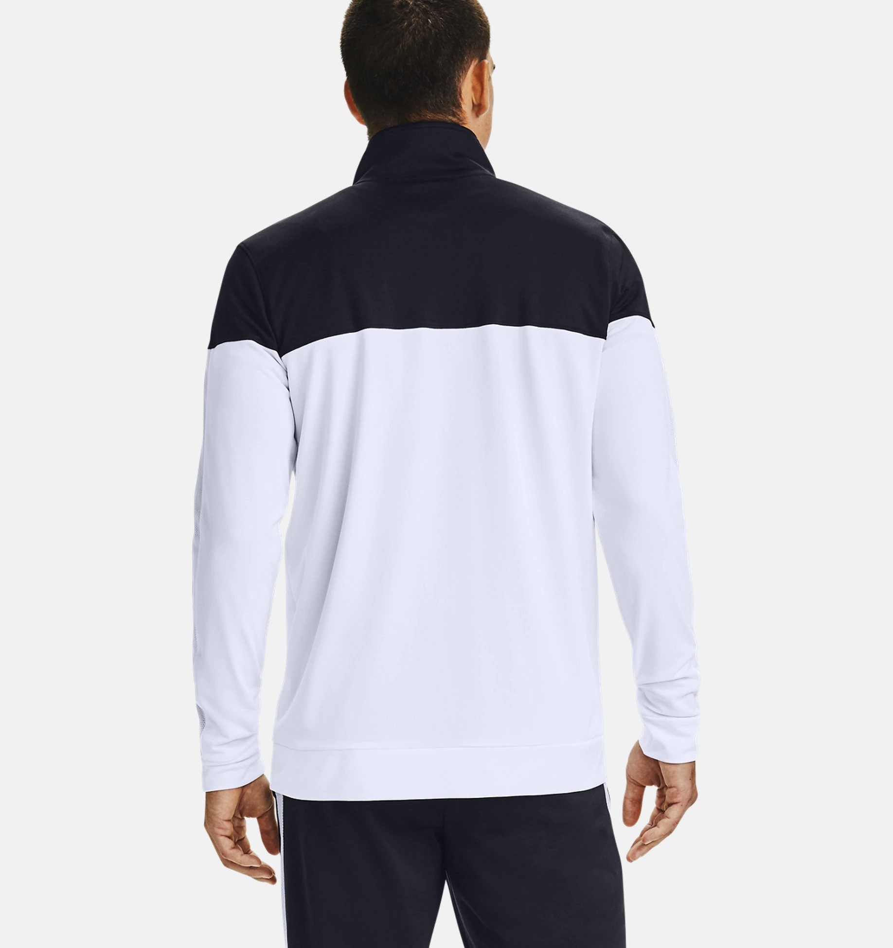 Under Armour Sportstyle Pique Track Jacket - white