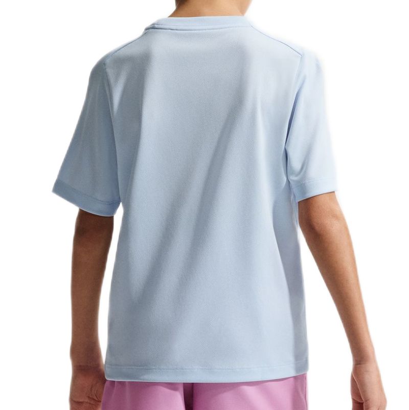 Nike Dri-FIT Multi Short Sleeve - hydrogen blue/white