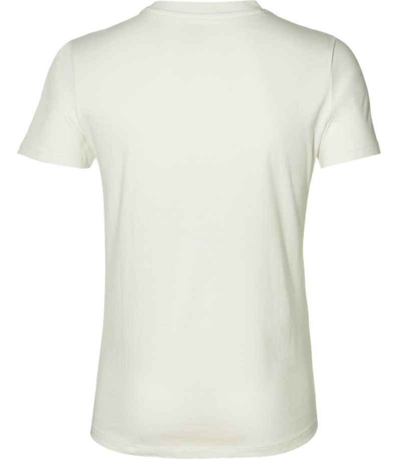 Asics Big Logo Tee - brilliant white/performance black