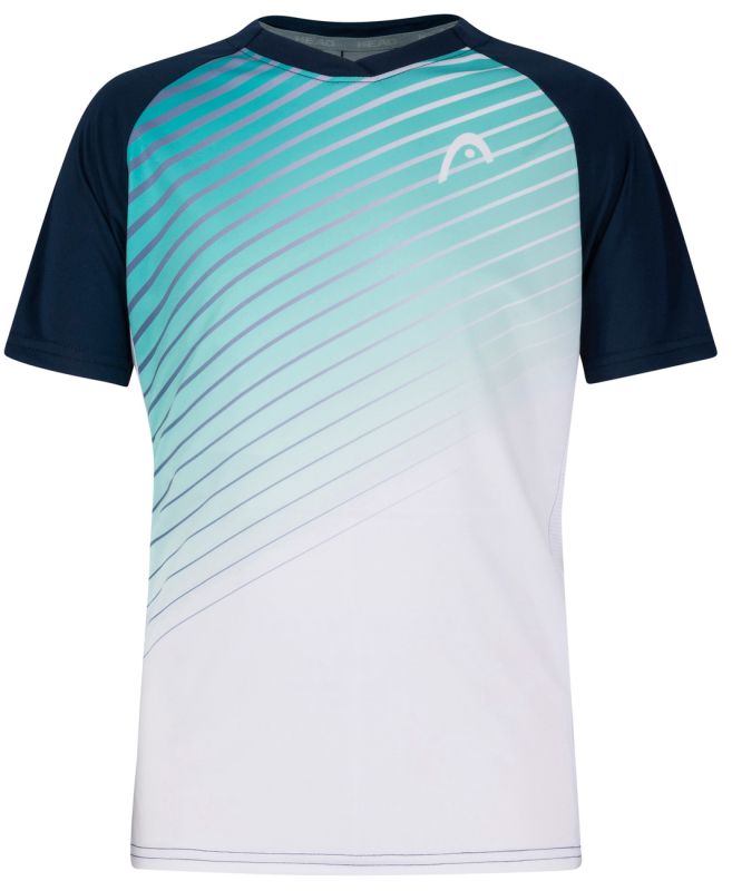 Head Striker T-Shirt B - turquoise/print performance