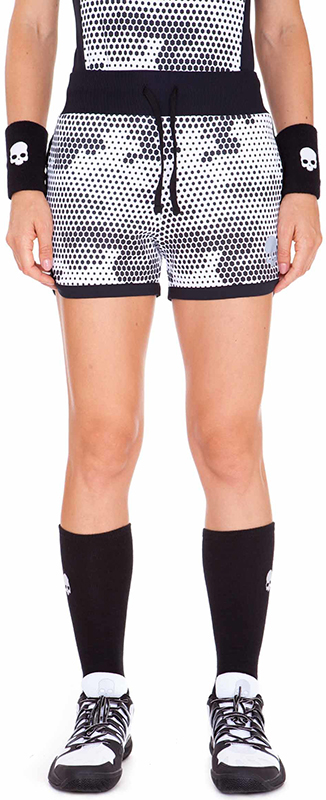 Hydrogen Women Tech Camo Shorts - white camouflage