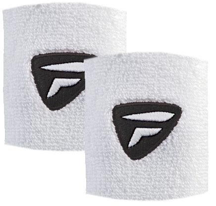 Tecnifibre Wristband (2 szt.) - white