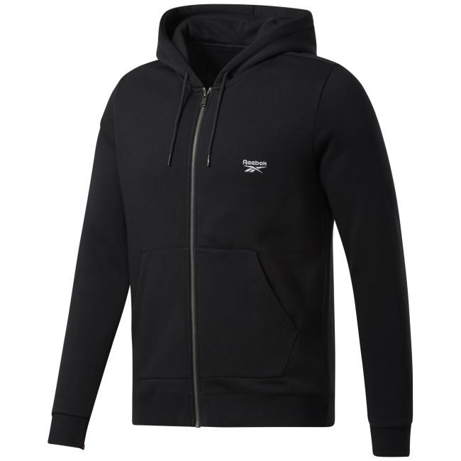 Reebok Identity Zip-Up Hoodie M - black Reebok Identity Zip-Up Hoodie M - black