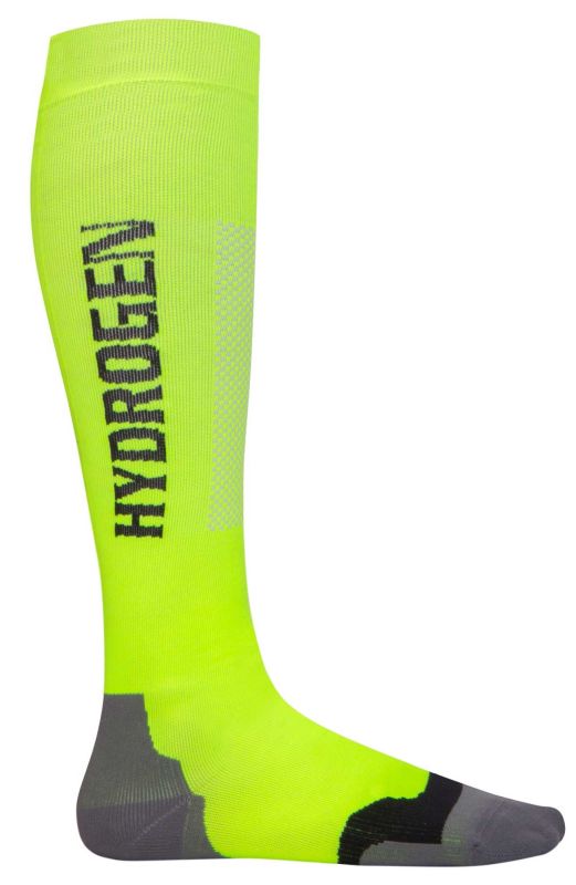 Hydrogen Box Performance Hydrogen Socks - 2 pary/black/yellow fluo