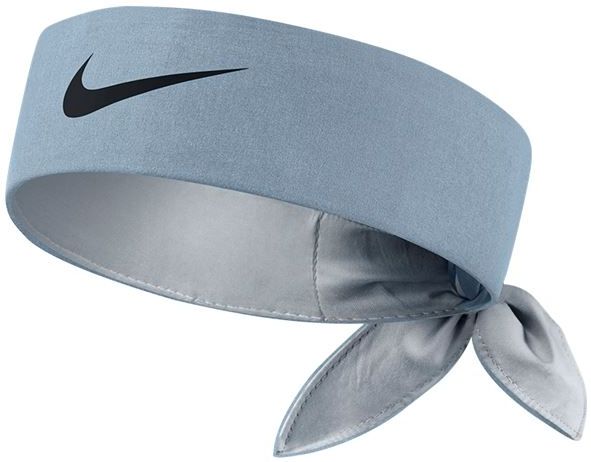 Bandana Tenisowa Nike Tennis Headband - blue grey/black