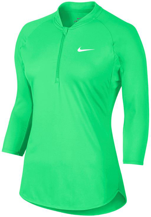  Nike Court Dry Pure Top - hyper orange/white