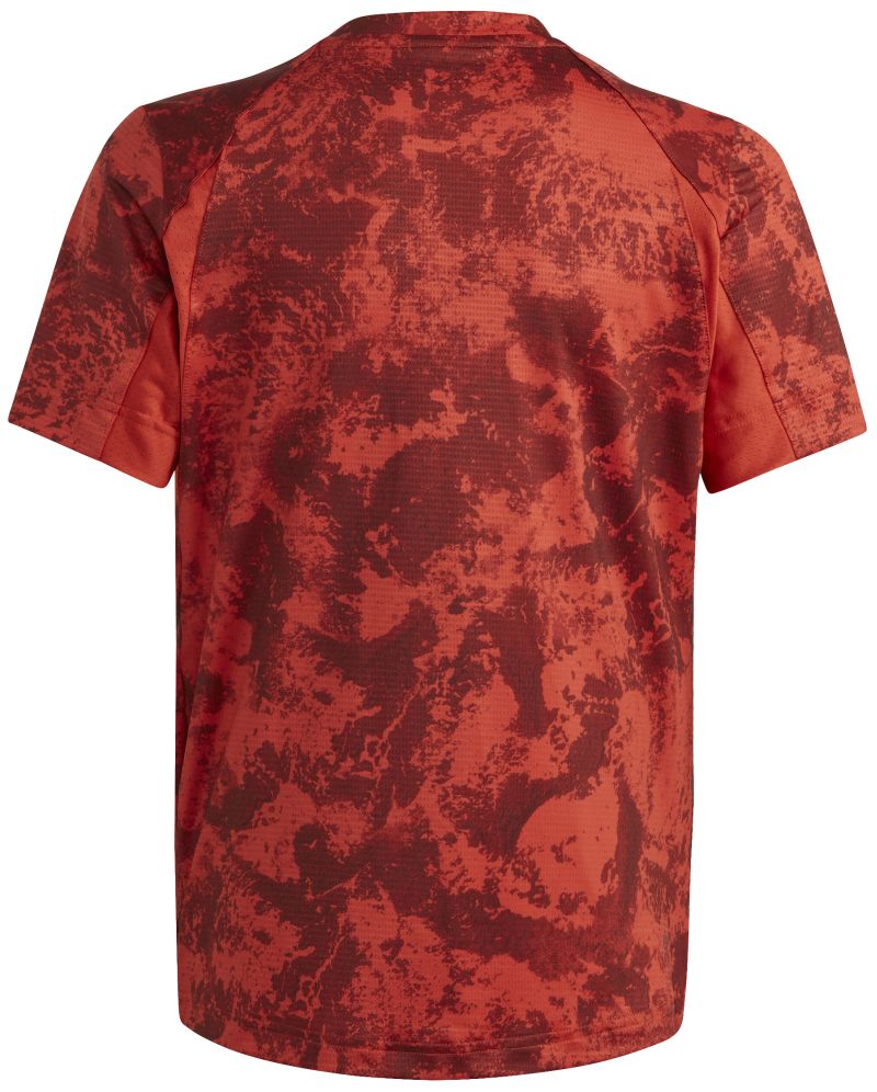 IB4609_1_APPAREL_Photography_Front-View_white Adidas Boys Roland Garros - preloved red