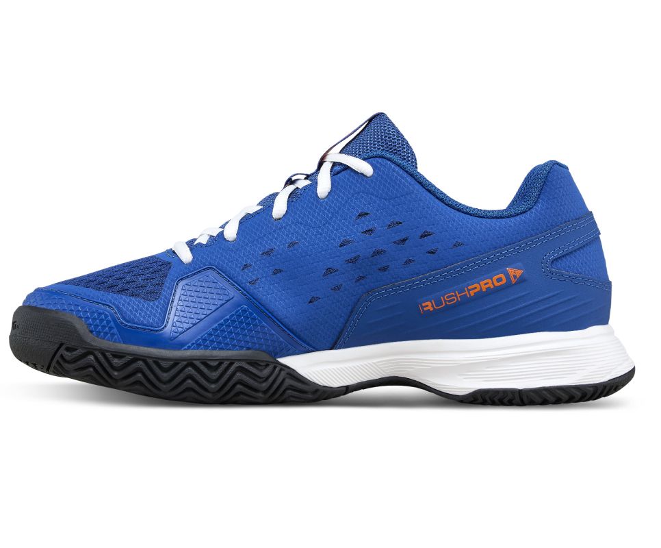 Wilson Rush Pro Jr - deja vu blue/orange tiger/white