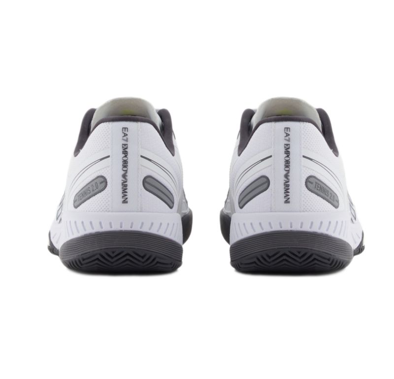 EA7 Unisex Woven Sneaker Clay - white/asphalt