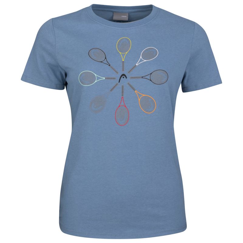 Head Racquet T-Shirt G - infinity blue