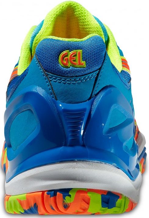  Asics Gel-Resolution 5 - blue/flash orange/flash yellow