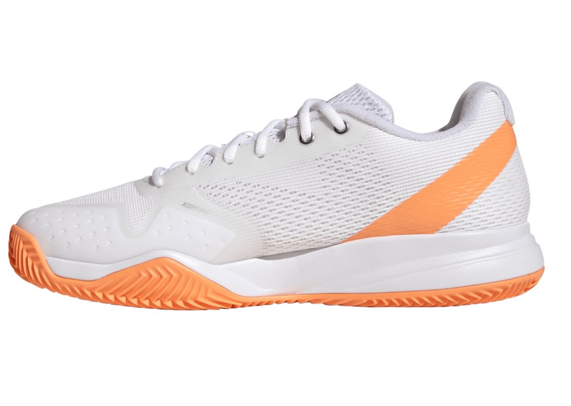 Adidas Courtflash Speed 2 - cloud white/core black/lucid orange