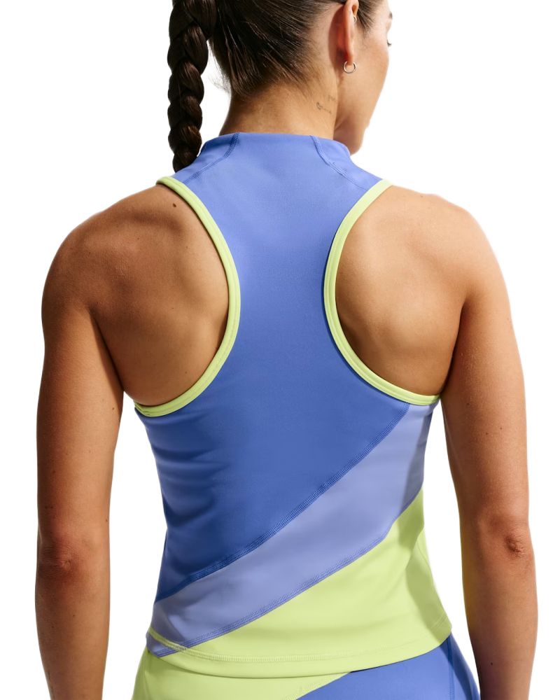 Nike Court Slam Tank - sapphire/light thistle/light lemon twist/white 