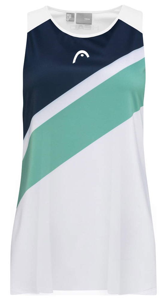 Head Agility Tank Top G - print perf/nile green Head Agility Tank Top G - print perf/nile green