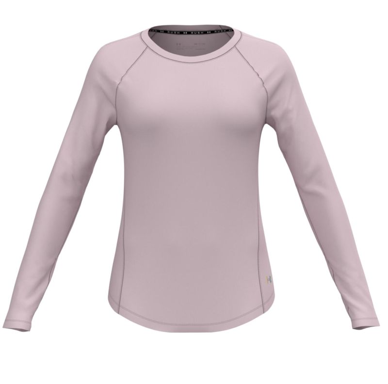 Under Armour Womens UA RUSH™ Long Sleeve - retro pink/iridescent