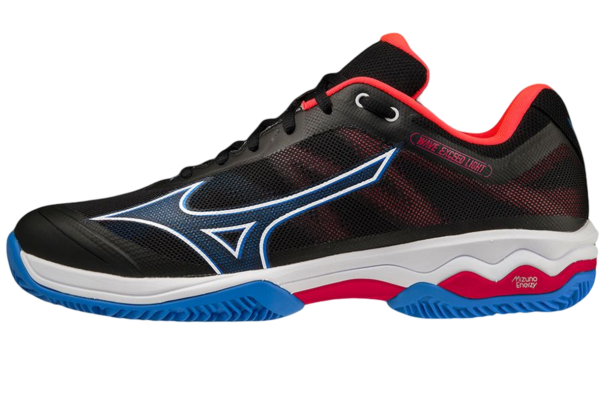 Mizuno Wave Exceed Light Padel - black/white/opera red