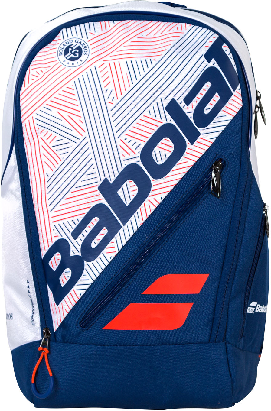 Babolat Team Line Backpack Expandable Roland Garros - white/blue/red