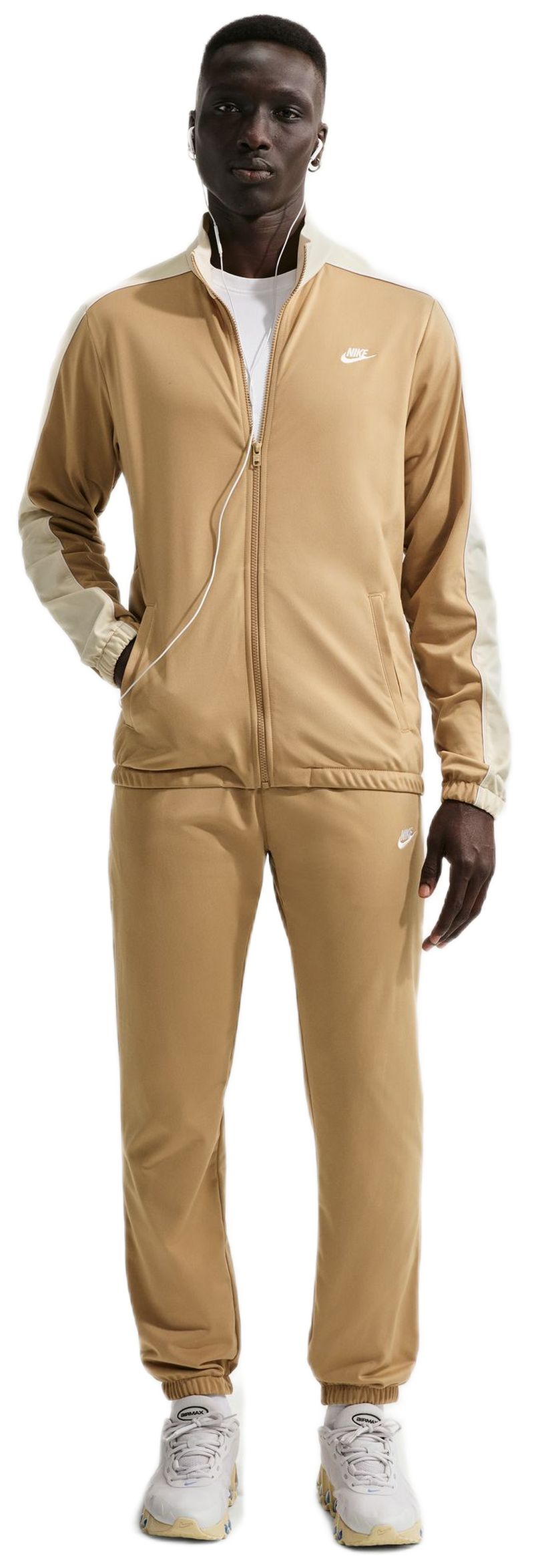 Nike Sportswear Club - khaki/white 