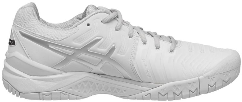 Asics Gel-Resolution 7 - white/silver