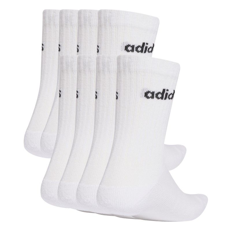 Adidas Linear Cushioned Crew 10P - white/black