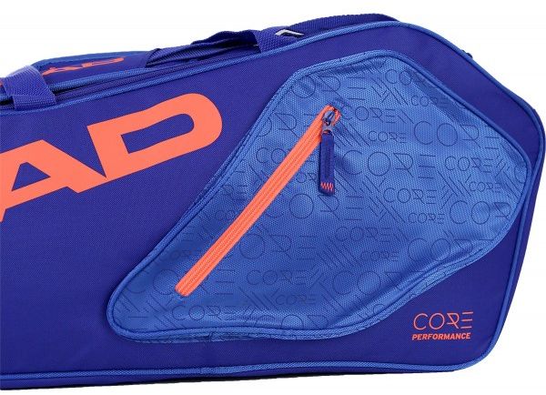 Head Core 6R Combi - blue/fiery coral