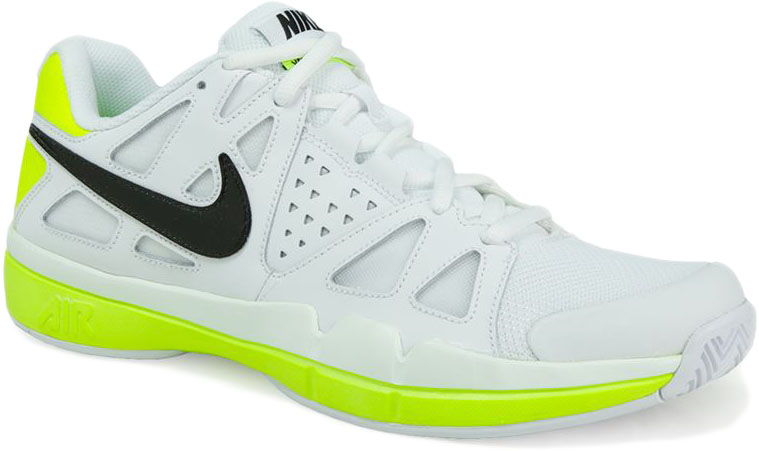 Nike Air Vapor Advantage - white/black/volt