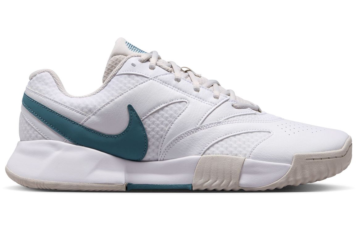 Męskie buty do padla Nike Court Lite 4 Clay - white/somkey blue/new slate