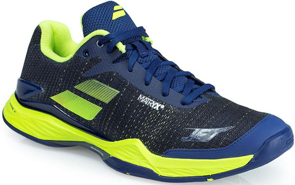 Babolat Jet Mach II Clay Men - estate blue/fluo yellow