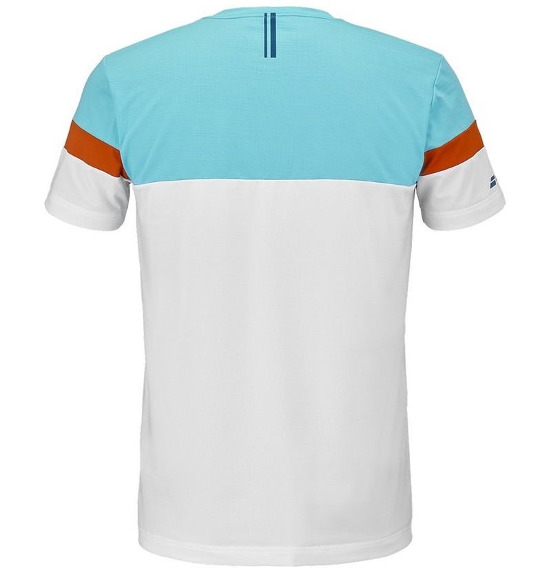 Babolat Padel Crew Neck - white/white