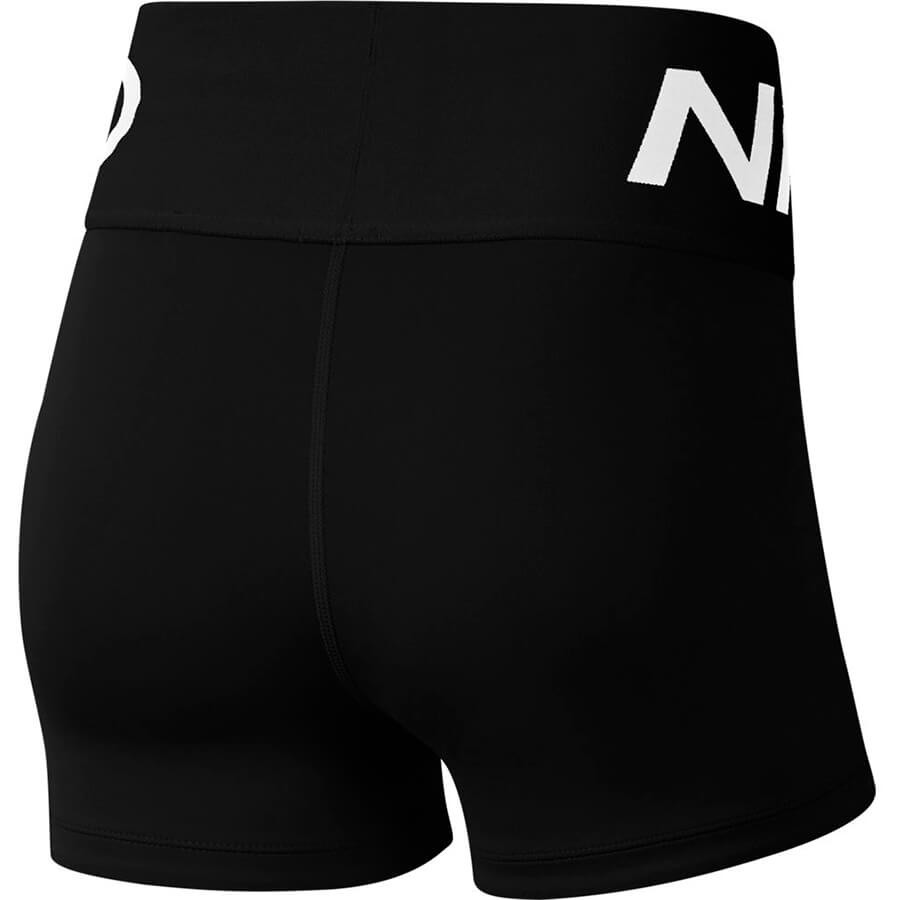 Nike Pro CLN NVLTY 3" Short W - black/metallic silver
