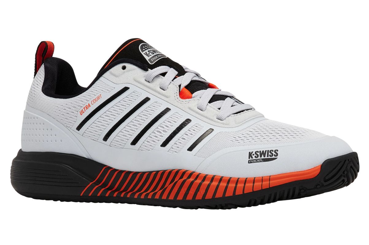 K-Swiss Ultra Court Padel - micro chip/black/neon lava
