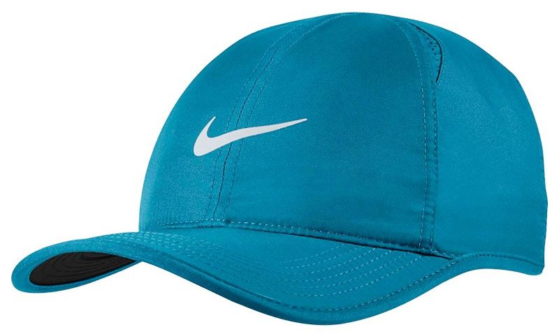 Nike U Aerobill Feather Light Cap - green abyss/black/pure platinum