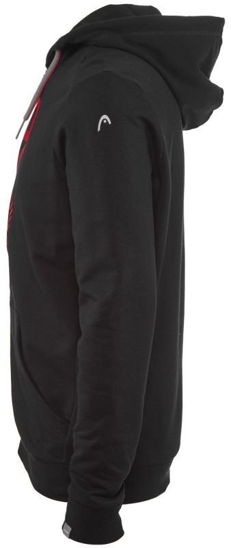 Head Club Fynn Hoodie FZ M - black/red