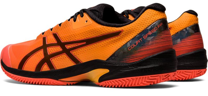 Asics Court Speed FF Clay L.E. - flash coral/black